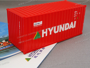 1:35现代HYUNDAI海运集装箱模型|货柜模型