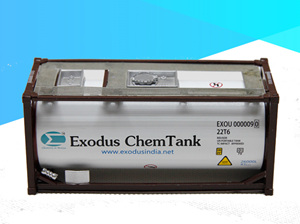 1:50 Exodus Diecast Alloy ISO Tank Model|Tank Model Miniatur