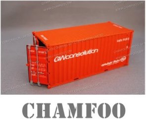 1:30 GWsolution Diecast Alloy Container Model|Scale Container