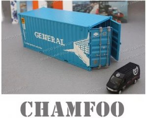 1:30 GENERAL Diecast Alloy Container Model|Scale Container