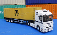 MSC货柜车模型