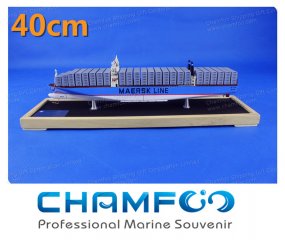 40cm MAJESTIC MAERSK Diecast Alloy Container Ship Model